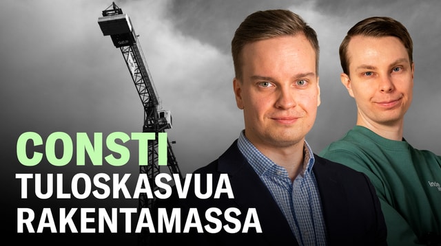 Consti: Tuloskasvua rakentamassa