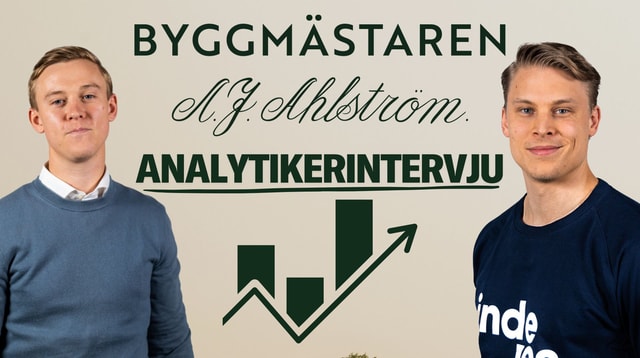 Byggmästaren omfattande analys: Stark historik & nu ett attraktivt läge