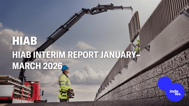 Hiab Interim report January–March 2026