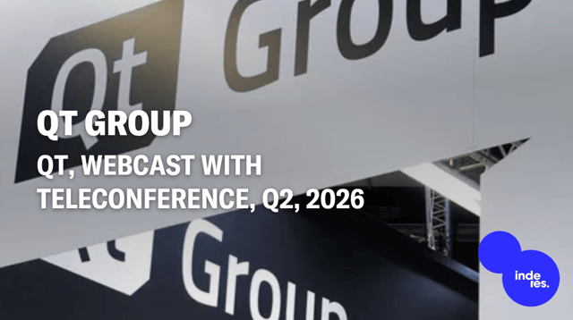 Qt, Webcast, Q2'26