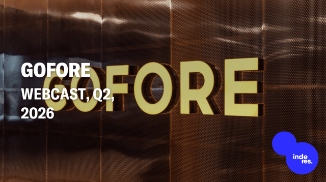 Gofore, Webcast, Q2'26
