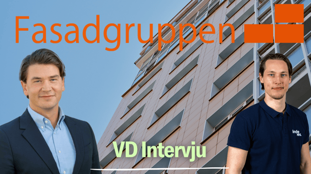 Fasadgruppen Q1´25: Steg i rätt riktning