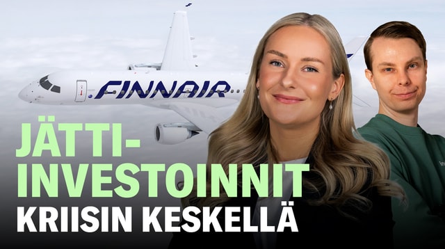 Finnair: Jätti-investoinnit kriisin keskellä