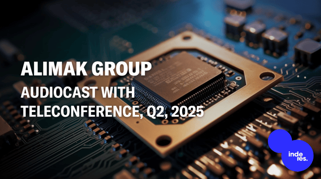 Alimak Group, Audiocast, Q2'25