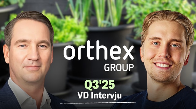 Orthex: Högre ambitioner än vad som uppnåtts