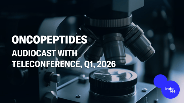 Oncopeptides, Audiocast, Q1'26