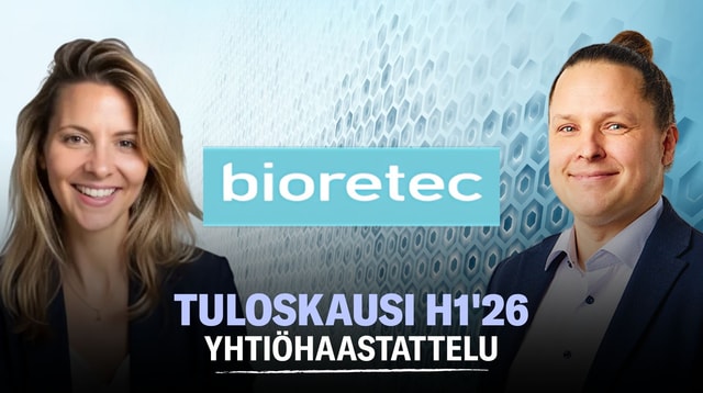 Bioretec H1'26: Tuoteportfolion laajentaminen selkärangan alueen tuotteisiin etenee (eng.)