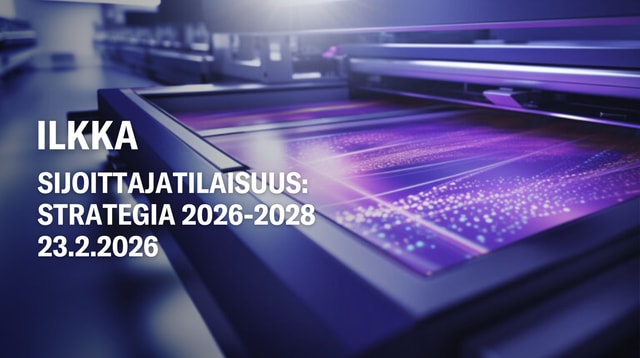 Ilkan sijoittajatilaisuus: Strategia 2026-2028