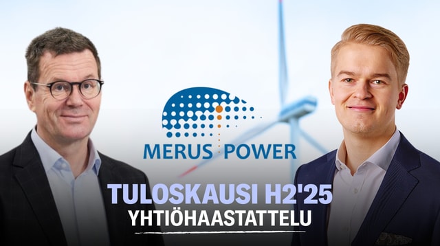 Merus Power H2’25: Kasvu jatkui