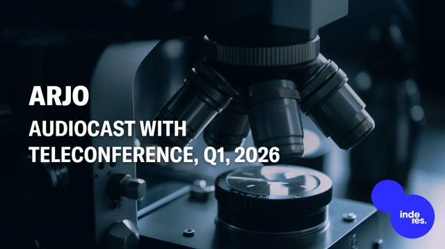 Arjo, Audiocast, Q1'26