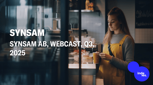 Synsam AB, Webcast, Q3'25