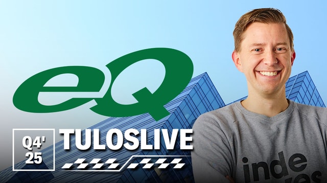 PERUTTU eQ Q4'25 -tuloslive ti 3.2. klo 7:50