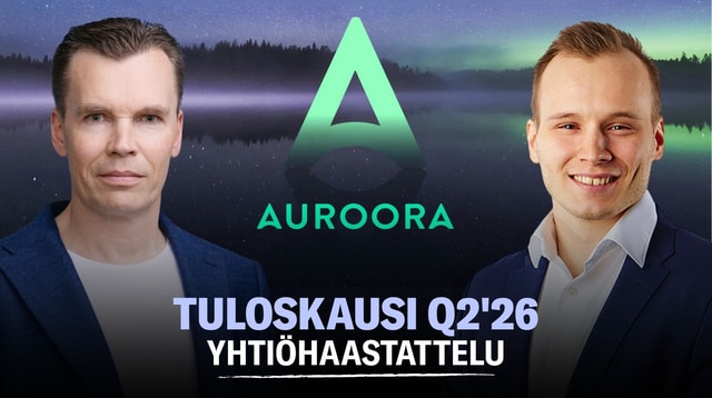 Auroora Group Q2'26: Hurja startti pörssitaipaleelle