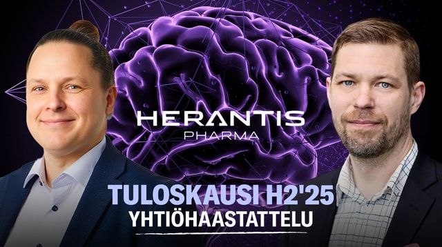 Herantis Pharma H2'25: Vahva pohja vaiheen II tutkimuksen aloittamiselle