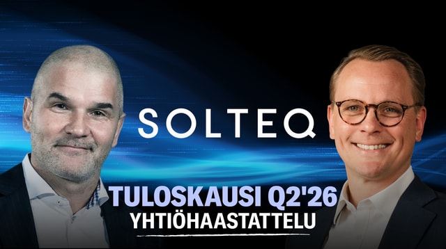 Solteq Q2'26: ”Askel askeleelta”