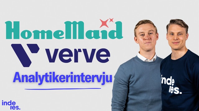 Analytikerintervju: Verve & HomeMaid
