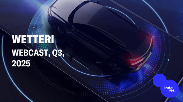 Wetteri, Webcast, Q3'25