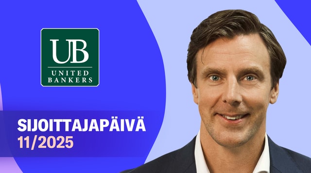 United Bankers sijoituskohteena | Sijoittajapäivä 24.11.2025