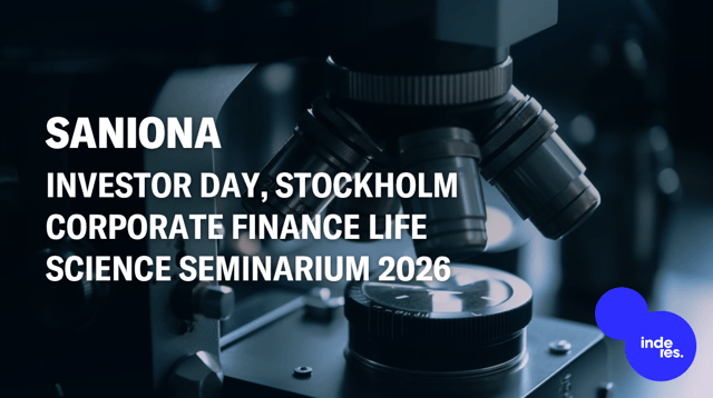 Saniona, Investor Day, Stockholm Corporate Finance Life Science Seminarium 2026 