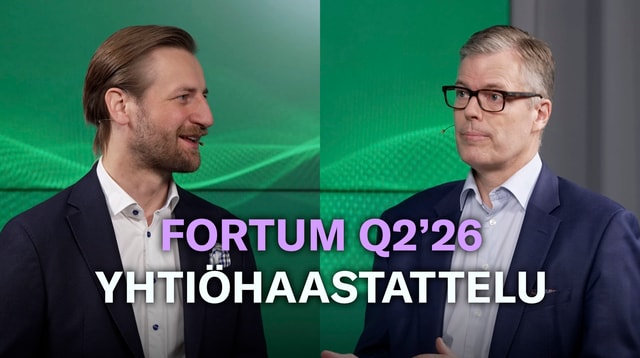 Fortum Q2’26: Elmera-yritysosto Norjasta