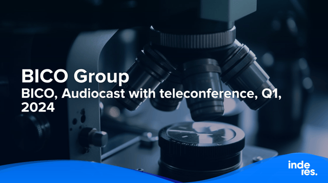 BICO, Audiocast with teleconference, Q1, 2024