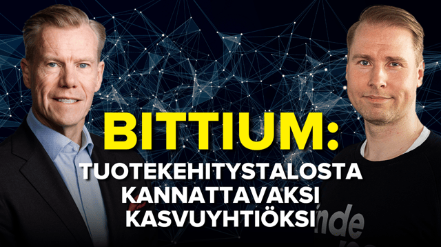 Bittium: Tuotekehitystalosta kannattavaksi kasvuyhtiöksi