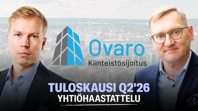 Ovaro Q2'26: Väärä etumerkki tuloksessa