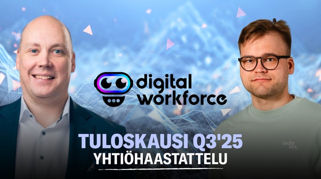 Digital Workforce Q3'25: Tulos parani