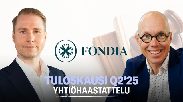 Fondia Q2’25: Toiminnan vakauttamista