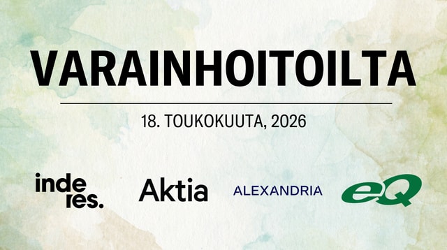 Varainhoitoilta 18.5.2026