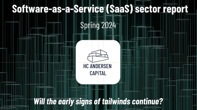 Software-as-a-Service sector report - Spring 2024: Will the early signs of tailwinds continue?