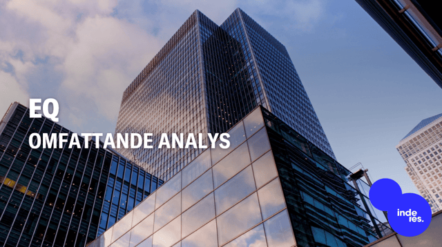 eQ omfattande analysen: Vinstvändning närmar sig, fokus på ny strategi