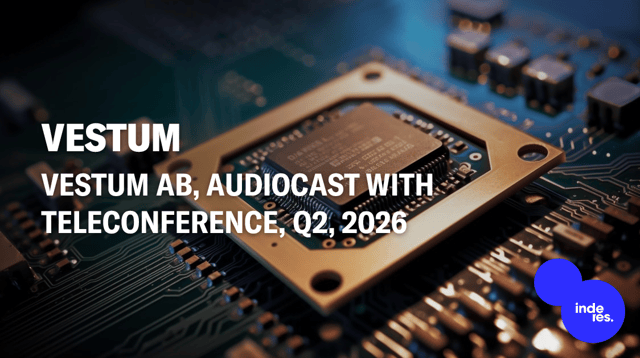 Vestum AB, Audiocast, Q2'26