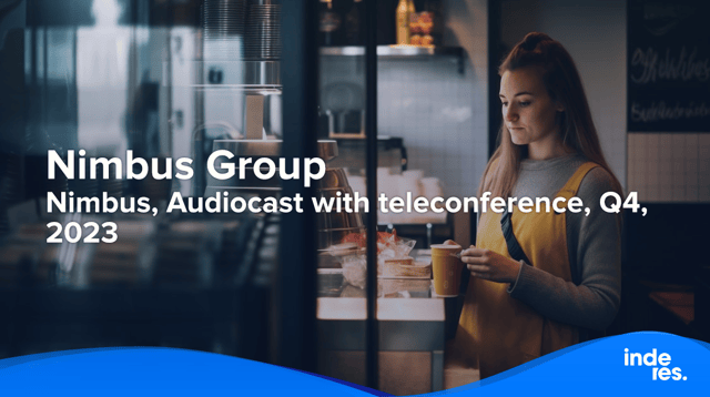 Nimbus, Audiocast with teleconference, Q4, 2023