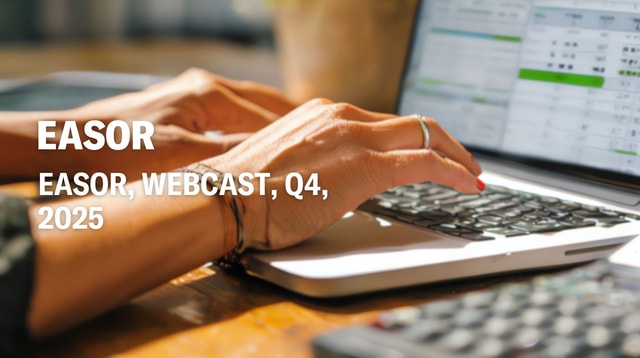 Easor, Webcast, Q4'25