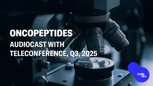 Oncopeptides, Audiocast, Q3'25