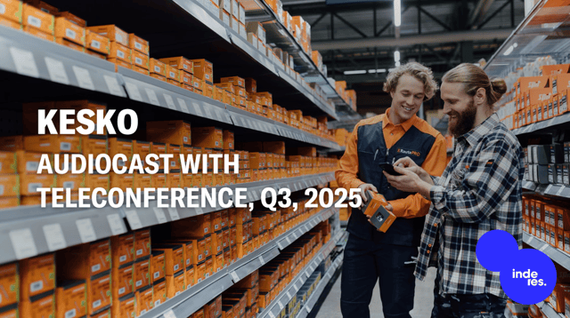 Kesko, Audiocast, Q3'25