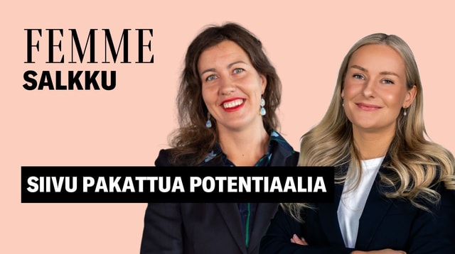 Siivu pakattua potentiaalia | Femmesalkku