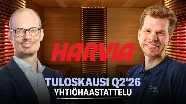 Harvia Q2'26: "Mahdollisuuksia moninkertaistaa yrityksen koko"