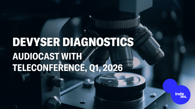 Devyser Diagnostics, Audiocast, Q1'26
