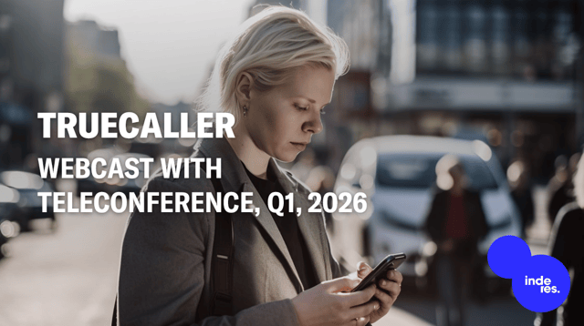 Truecaller, Webcast, Q1'26