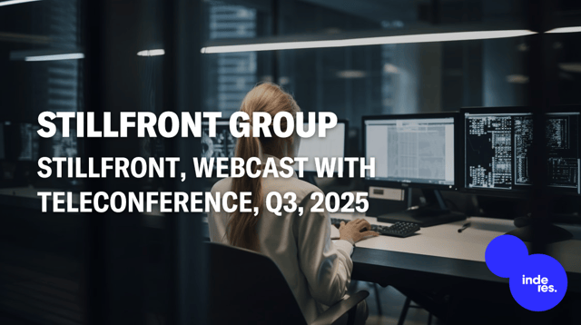 Stillfront, Webcast, Q3'25