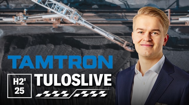 Tamtron H2'25 -tuloslive to 5.3. klo 8:55