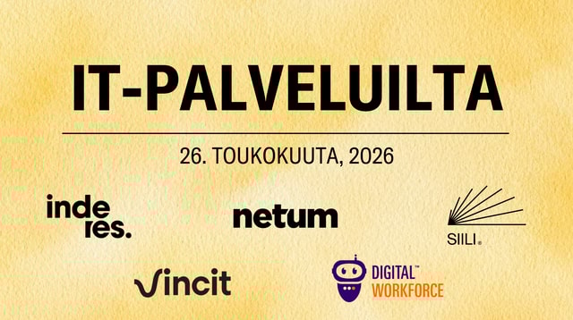 IT-palveluilta 26.5.2026