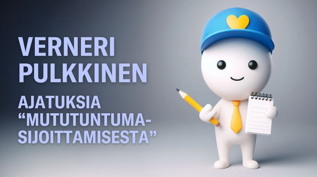 Ajatuksia “mututuntumasijoittamisesta” – Verneri Pulkkinen Alokkaan haastattelussa