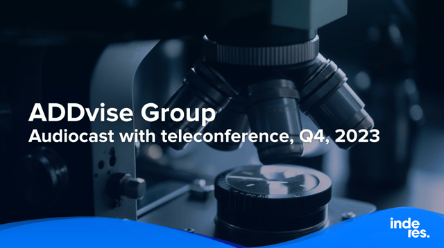 ADDvise Group, Audiocast with teleconference, Q4, 2023