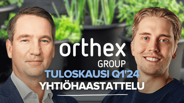 Orthex Q1’24: Kilpailijat vaikeuksissa