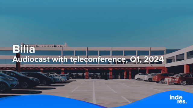 Bilia, Audiocast with teleconference, Q1, 2024
