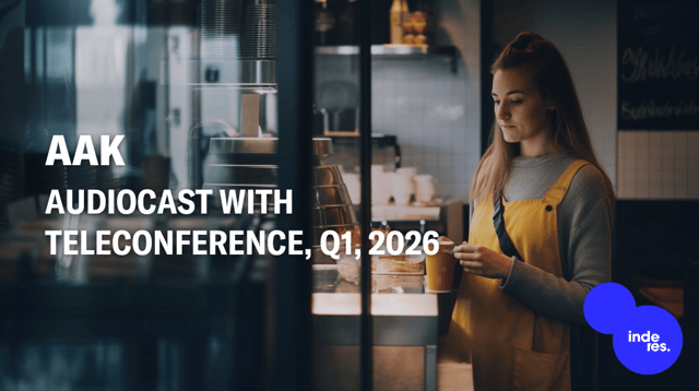 AAK, Audiocast, Q1'26