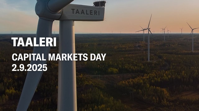 Taaleri's Capital Markets Day 2025